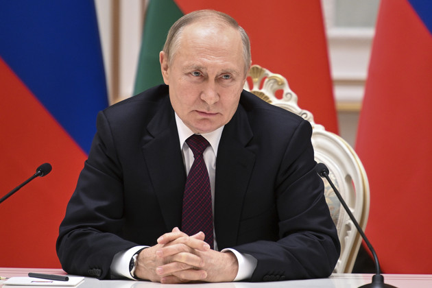 Ông Putin nói chắn chắn 100% hệ thống Patriot sẽ bị hủy diệt ở Ukraine. Ảnh: AP