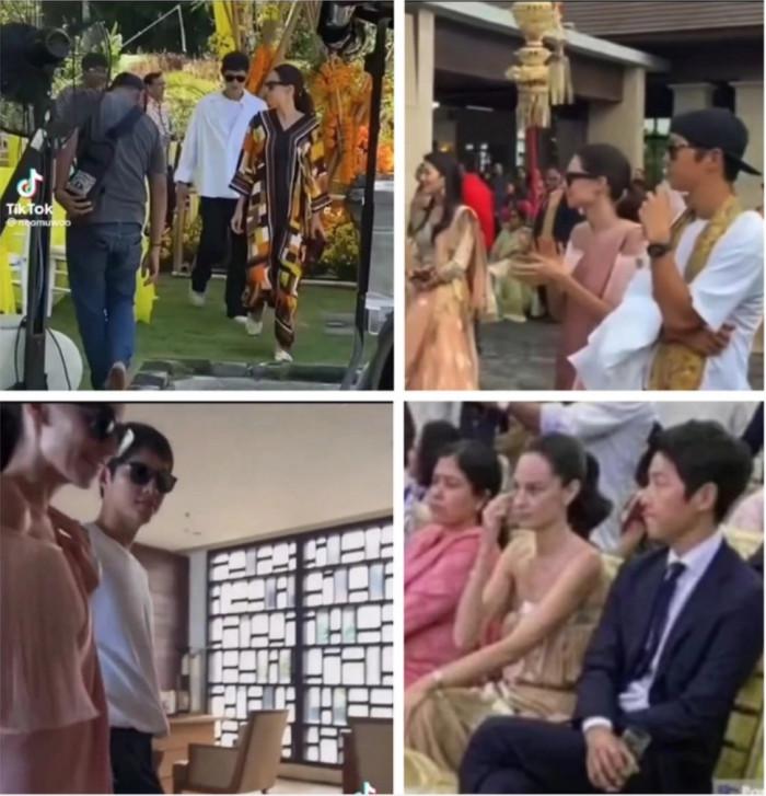 Song Joong Ki được cho là đã cùng bạn gái tới dự đám cưới một người bạn tại Bali