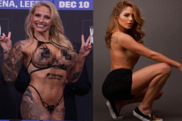 ”Vũ nữ thoát y” Boxing được khen hết lời, kiều nữ UFC bỏ áo khoe ảnh táo bạo