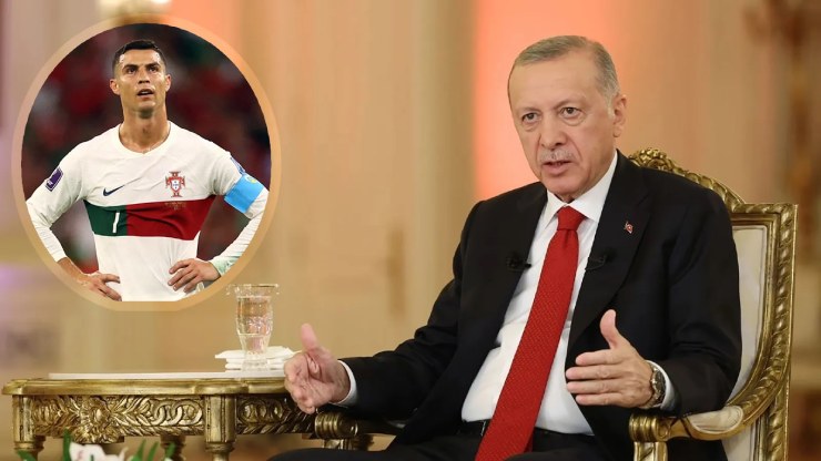 Tổng thống Thổ Nhĩ Kỳ,&nbsp;Recep Tayyip Erdogan bất ngờ hé lộ&nbsp;tương lai của Ronaldo