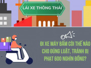 Tin tức trong ngày - Đi xe máy bấm còi thế nào cho đúng luật, tránh bị phạt 600 nghìn đồng?