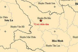 Vừa xảy ra động đất 3.9 độ richter ở tỉnh Hòa Bình giáp Hà Nội