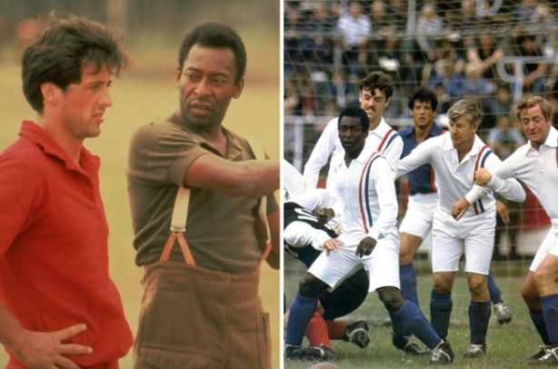 Pele đóng phim Escape to Victory cùng&nbsp;tài tử Sylvester Stallone