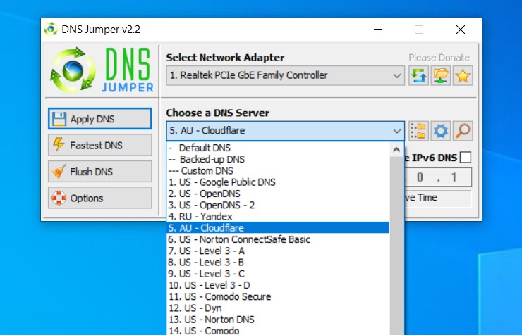 Cách đổi DNS trên Windows. Ảnh: MINH HOÀNG