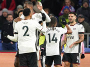 Bóng đá - Video bóng đá Crystal Palace - Fulham: Đại thắng 3 bàn, bước ngoặt 2 thẻ đỏ (Ngoại hạng Anh)