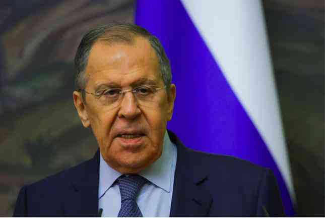 Ngoại trưởng Nga Sergei Lavrov. (Ảnh: Tass)