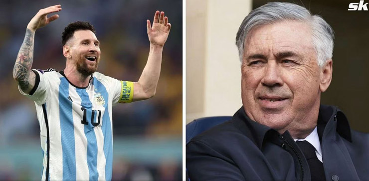 Leo Messi đã có đủ các danh hiệu cao quý nhất nhưng HLV Carlo Ancelotti vẫn không coi anh là cầu thủ xuất sắc nhất mọi thời đại