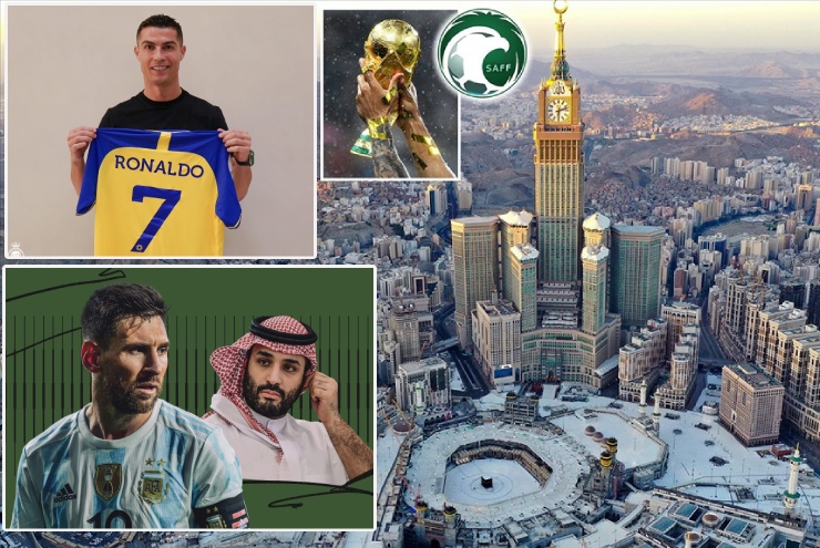 Ronaldo "bắt tay" Messi: Siêu kế hoạch của Saudi Arabia để chạy đua đăng cai&nbsp;World Cup 2030?