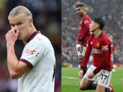 Bóng đá - &quot;Điên rồ&quot; MU - Man City cùng thua ở Ngoại hạng Anh, 10 năm mới có 1 lần