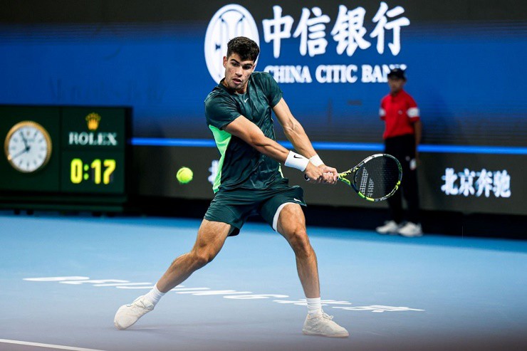 Alcaraz đang thi đấu ở giải China Open