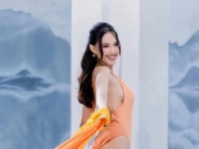 Làm đẹp - Mỹ nữ gây chú ý vì chân thẳng như thước kẻ, số đo đẹp nhất nhì Miss Earth Vietnam