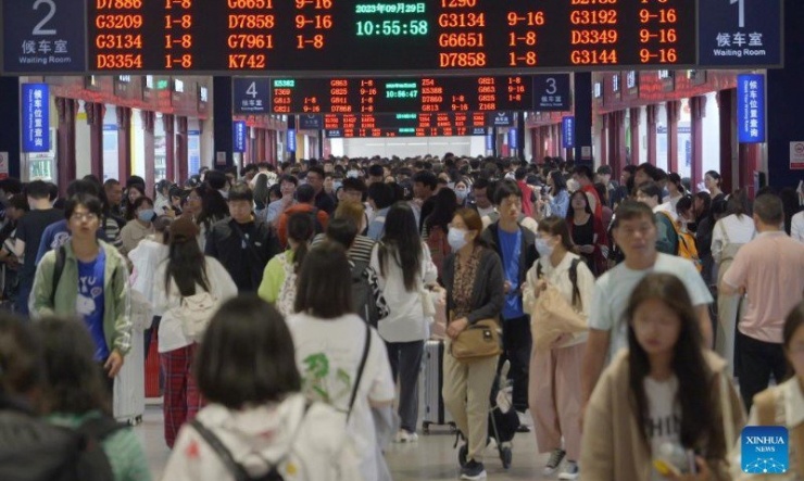 896 triệu người đi du lịch trong dịp nghỉ lễ Trung Quốc: 