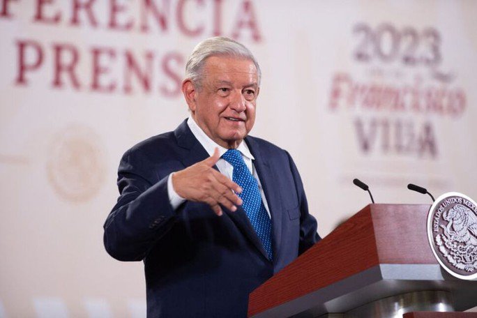 Tổng thống Mexico Andres Manuel Lopez Obrador - Ảnh: REUTERS