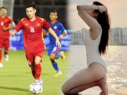 Bạn trẻ - Cuộc sống - &quot;Nam thần sân cỏ&quot; Việt Nam có bạn gái xinh như hot girl