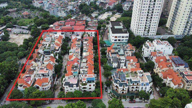 Quỹ đất 20% tại KĐT mới Trung Văn ''hô biến'' thành khu biệt thự, chung cư để bán - 1