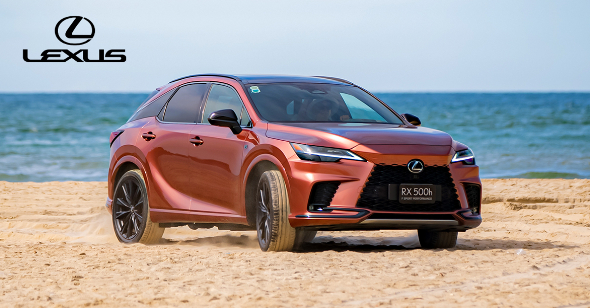 Trải nghiệm Lexus RX 500h F SPORT Performance dọc miền Trung