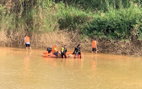 Bao quanh lòng hồ Đạ Tẻh là cánh rừng với những lối mòn