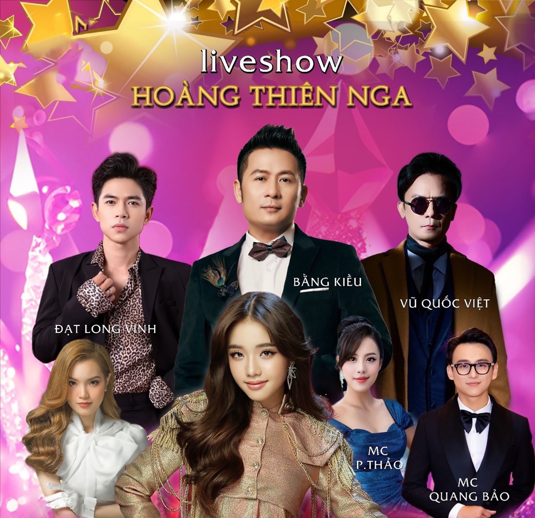 Liveshow lần 3 của Hoàng Thiên Nga quy tụ nhiều tên tuổi có tiếng.&nbsp;