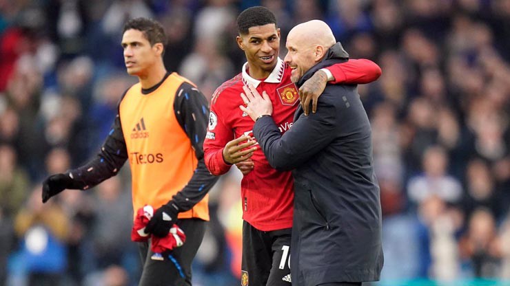 HLV Ten Hag nói nhiều về Rashford