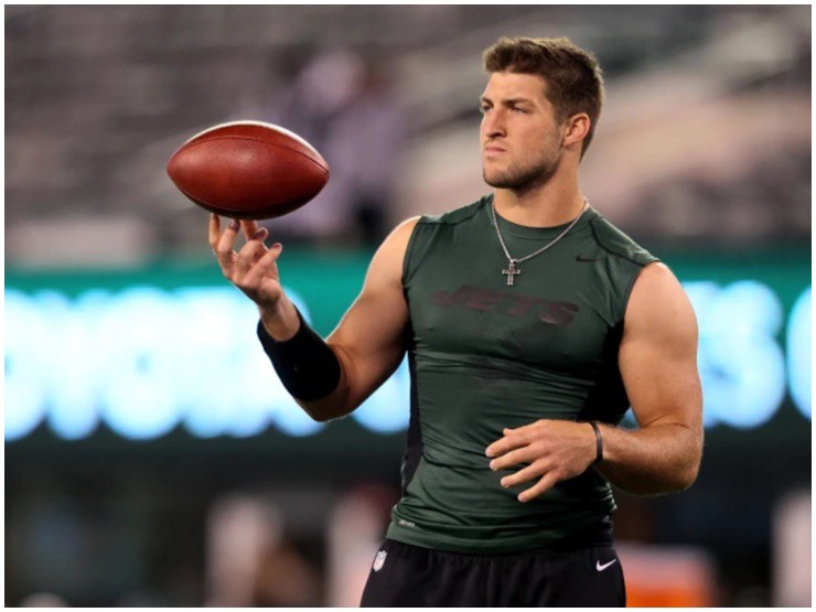 Tim Tebow rất nổi tiếng ở Mỹ.