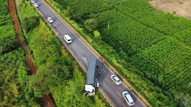 Toàn cảnh hiện trường vụ tai nạn