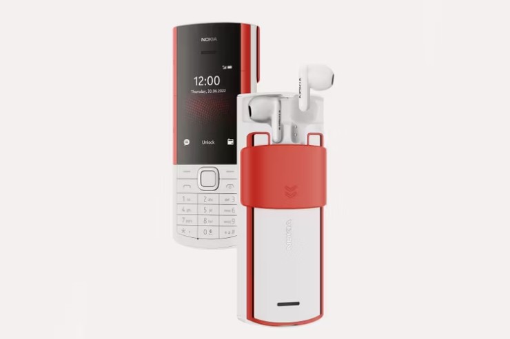 Tiếp nối dòng điện thoại Nokia XpressMusic ra mắt lần đầu tiên vào&nbsp;năm 2006, Nokia 5710 XpressAudio (2022)&nbsp;có bàn phím T9 cổ điển, nhưng mặt sau mới là điều thú vị khi sản phẩm có tai&nbsp;nghe nhét vào mặt sau của máy với thiết kế nắp trượt vô cùng hấp dẫn.
