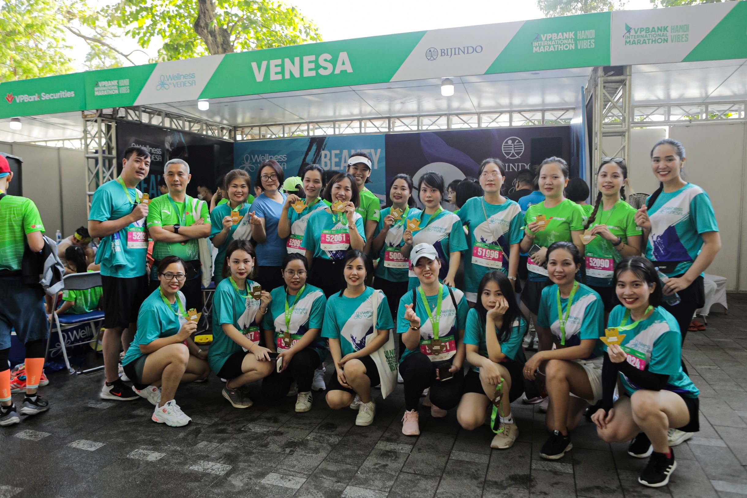 Các Runners đến từ Team Venesa cũng góp một phần vào sự thành công của giải chạy VPIM 2023