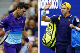 Djokovic nói đùa Rune “như ăn trộm“ khi bị “chiếm“ phòng thay đồ ở giải Thượng Hải