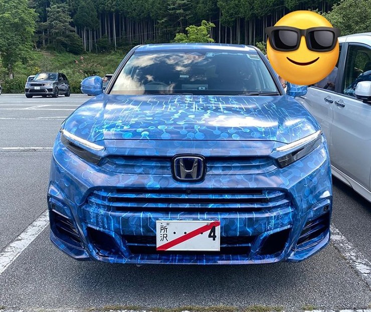 Honda CR-V phiên bản chạy pin nhiên liệu hydro xuất hiện trên phố - 2