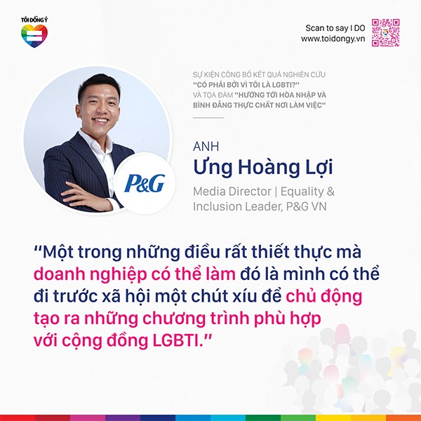 Ngỡ ngàng trước nghiên cứu về cộng đồng LGBTI+ tại doanh nghiệp: “Cứ 10 người thì có 1 người cảm thấy bị kì thị” - 3