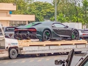 Ngắm xe - Siêu phẩm triệu đô Bugatti Chiron Super Sport xuất hiện tại Cambodia