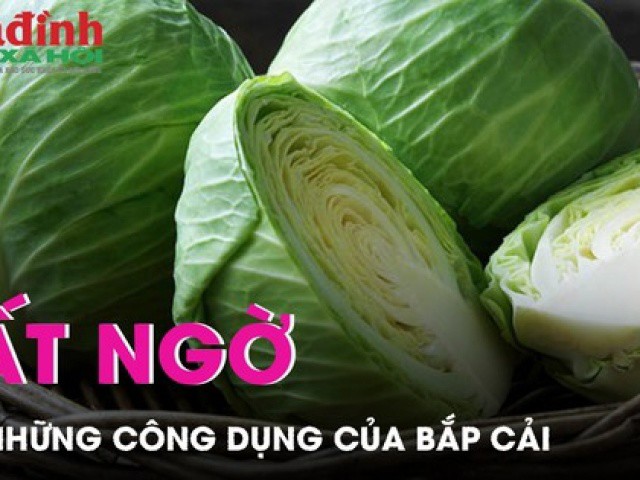 Không chỉ giàu dinh dưỡng, bắp cải còn gây bất ngờ với vô vàn các công dụng chữa bệnh