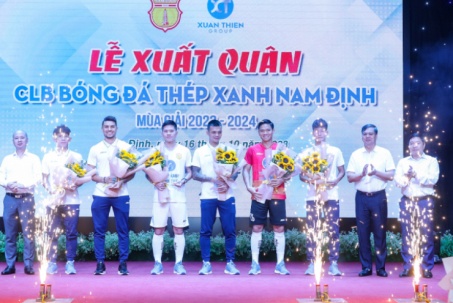 Thép Xanh Nam Định nhận cả trăm tỷ đồng, mơ ngôi cao ở mùa giải mới