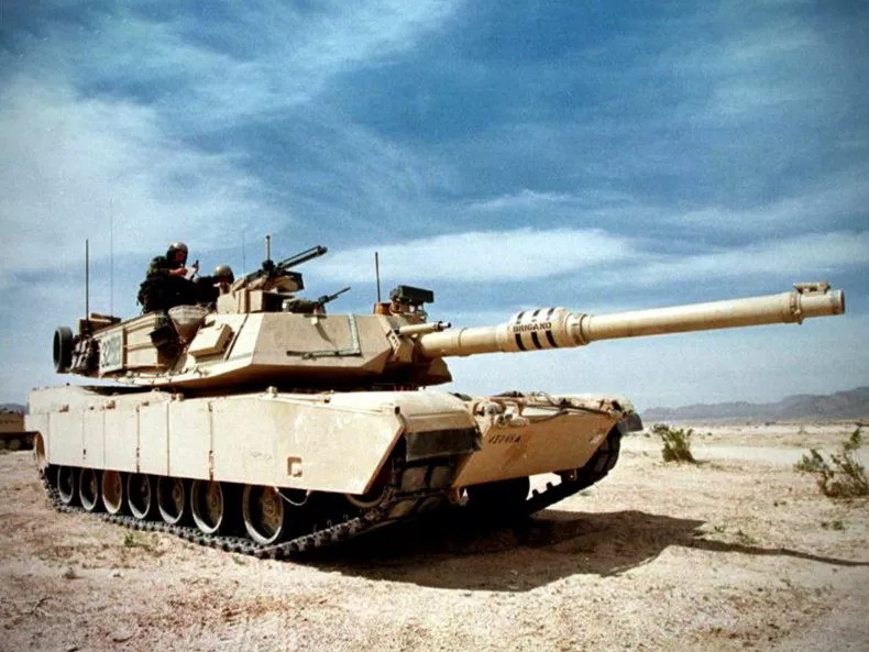 Một chiếc xe tăng M-1A1 Abrams. Ảnh: Getty