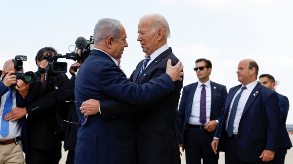 Ông Biden đưa ra nhận định nóng khi vừa đặt chân đến Israel - 1