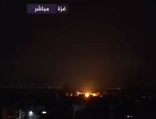 Israel công bố video rocket phát nổ cùng thời điểm bệnh viện Gaza bị tấn công - 1