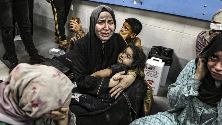 Mỹ, Israel công bố dữ liệu tình báo, chiến trường vụ bệnh viện Gaza trúng không kích - 3