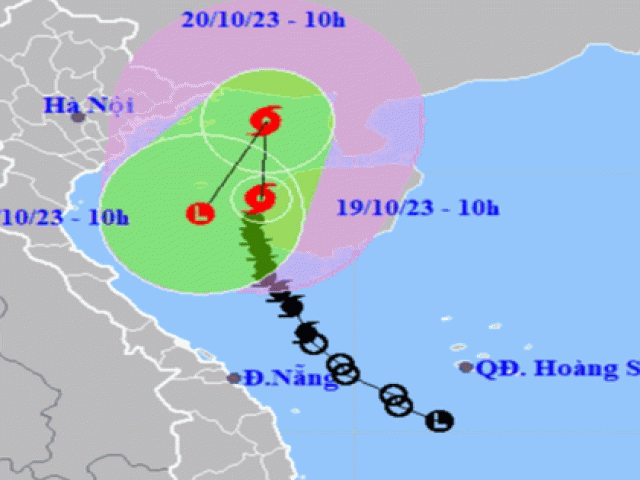 Chuyển hướng đột ngột, bão số 5 có đổ bộ vào đất liền?