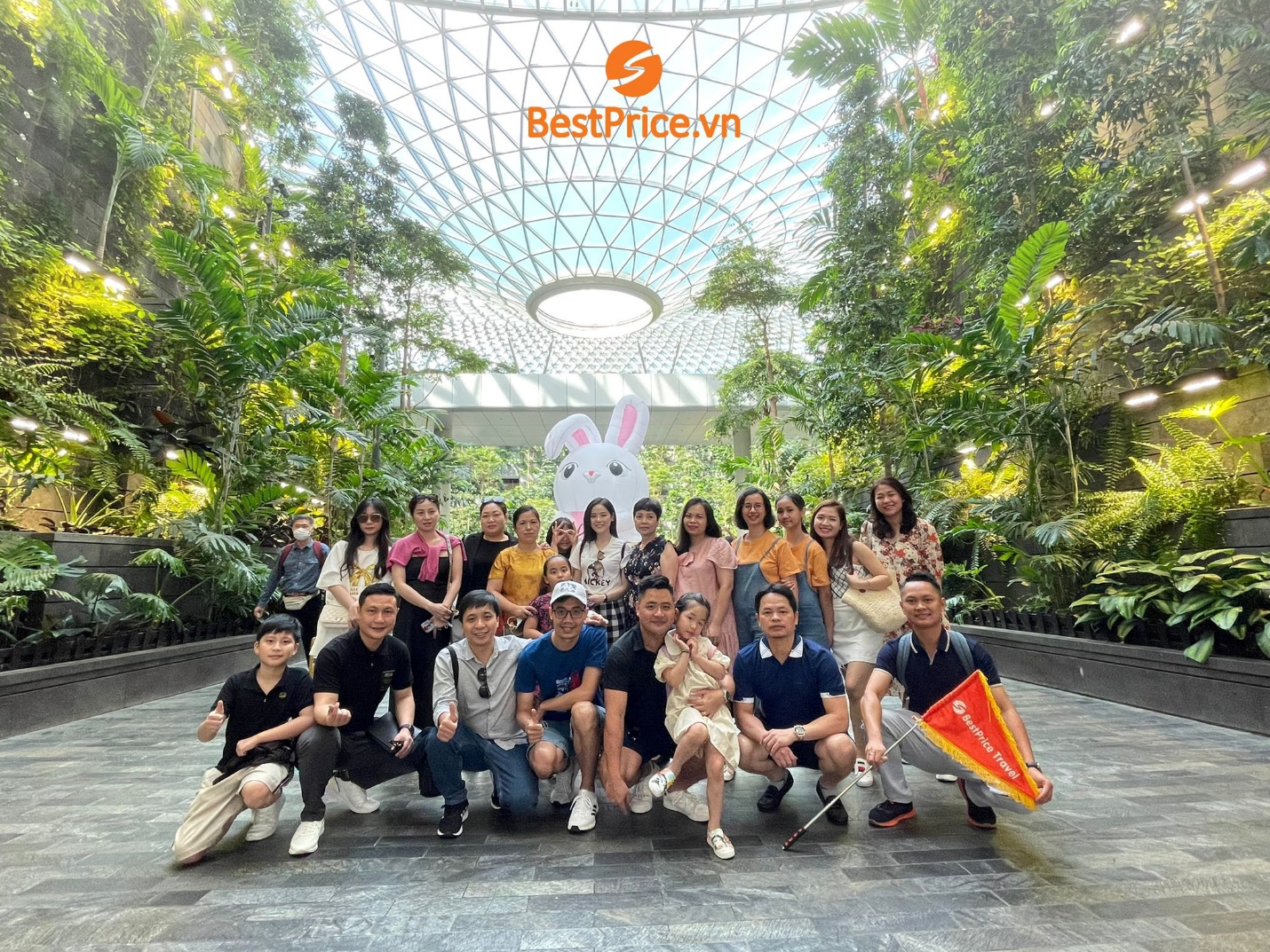 Đoàn khách du lịch Singapore của Công ty du lịch BestPrice