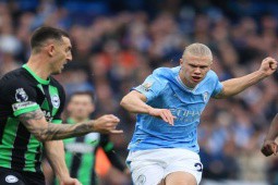 Video bóng đá Man City - Brighton: Sức mạnh áp đảo, Haaland - Alvarez rực sáng (Ngoại hạng Anh) (H1)