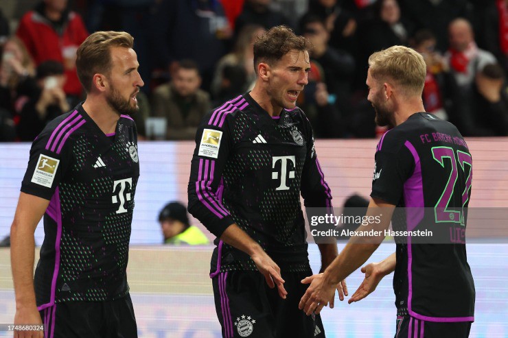 Goretzka, Harry Kane tỏa sáng mang về 3 điểm cho Bayern