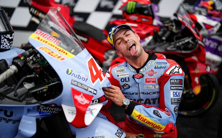 Di Giannantonio giành podium MotoGP đầu tiên sự nghiệp