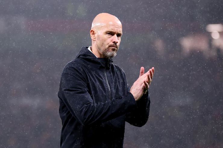 Erik Ten Hag là HLV có nguy cơ bị sa thải cao nhất nhóm Big 6