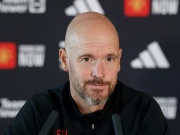 Bóng đá - Họp báo MU - Copenhagen FC: Ten Hag tin vào Hojlund, báo tin vui về Reguilon