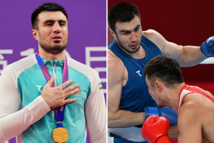 "Quái vật" Boxing hạng nặng Jalolov lên ngôi ở ASIAD 2023