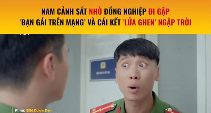 Bạn gái trên mạng của  anh công an phim "Biệt dược đen" chính là "hot girl Về nhà đi con" - 3