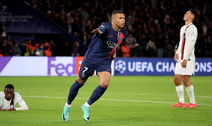 Mbappe góp công giúp PSG đại thắng Milan