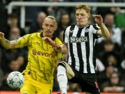 Bóng đá - Video bóng đá Newcastle - Dortmund: Vận may ngoảnh mặt, &quot;hung thần&quot; xà ngang (Cúp C1)