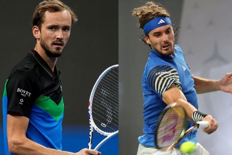 Medvedev hóa giải "tiểu Federer", Tsitsipas đôi công trên lưới nghẹt thở