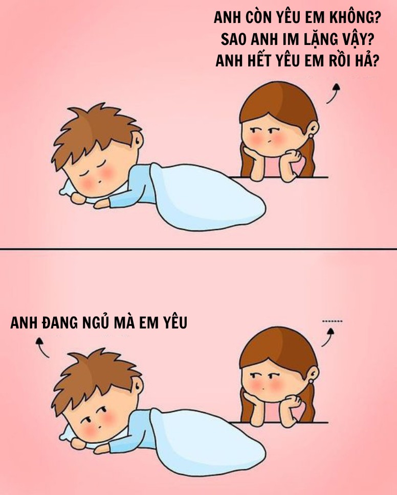 Phụ nữ là chúa suy diễn nhưng mà... vẫn yêu lắm cơ - 1